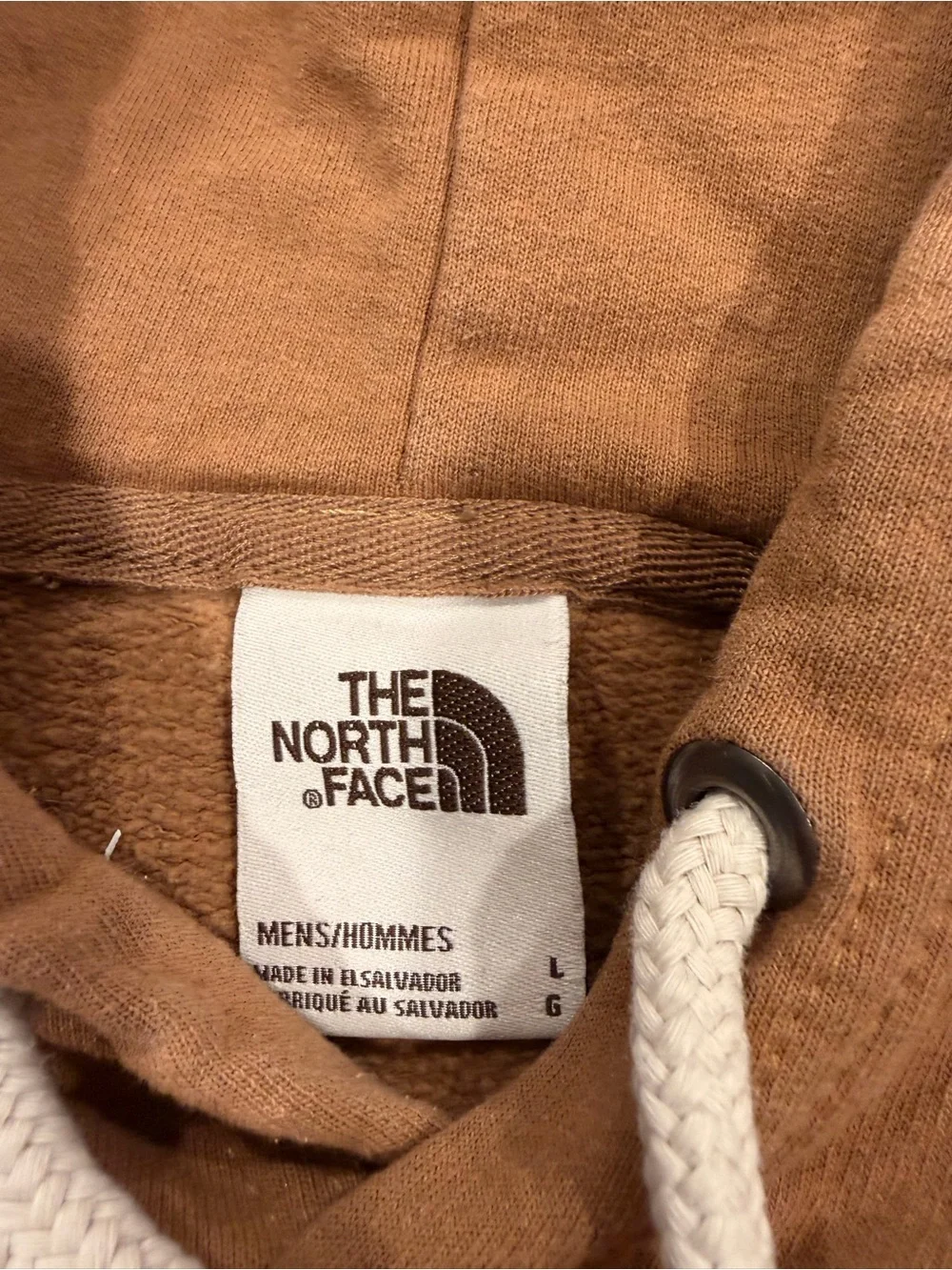 The North Face Men's Caramel Brown Pullover Hoodie